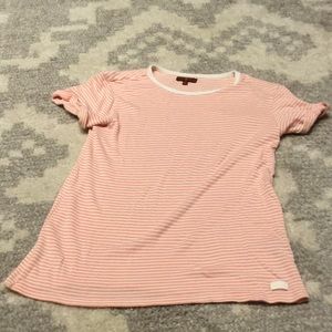 Pink and White stripe shirt